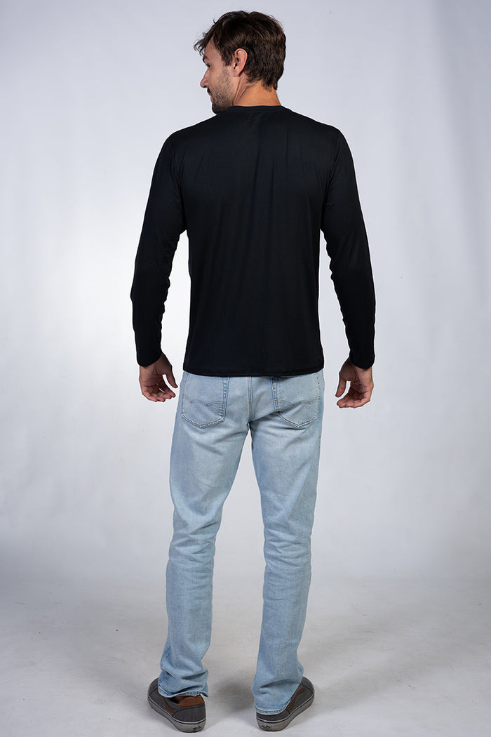 Men's Long Sleeve Crew Neck Shirt