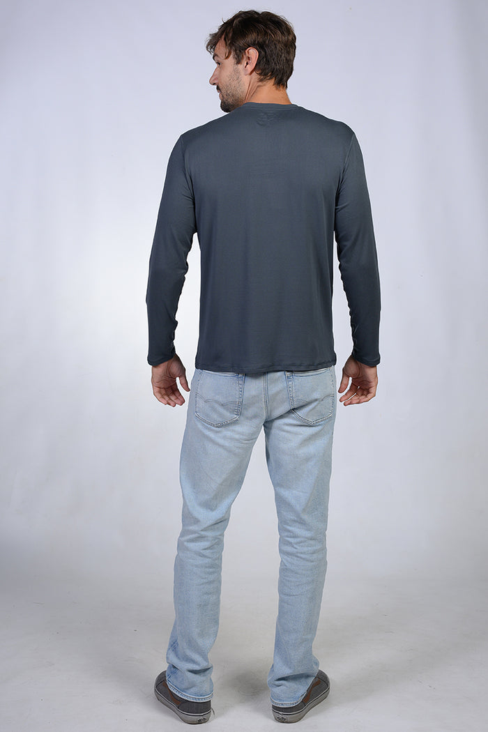 Men's Long Sleeve Crew Neck Shirt