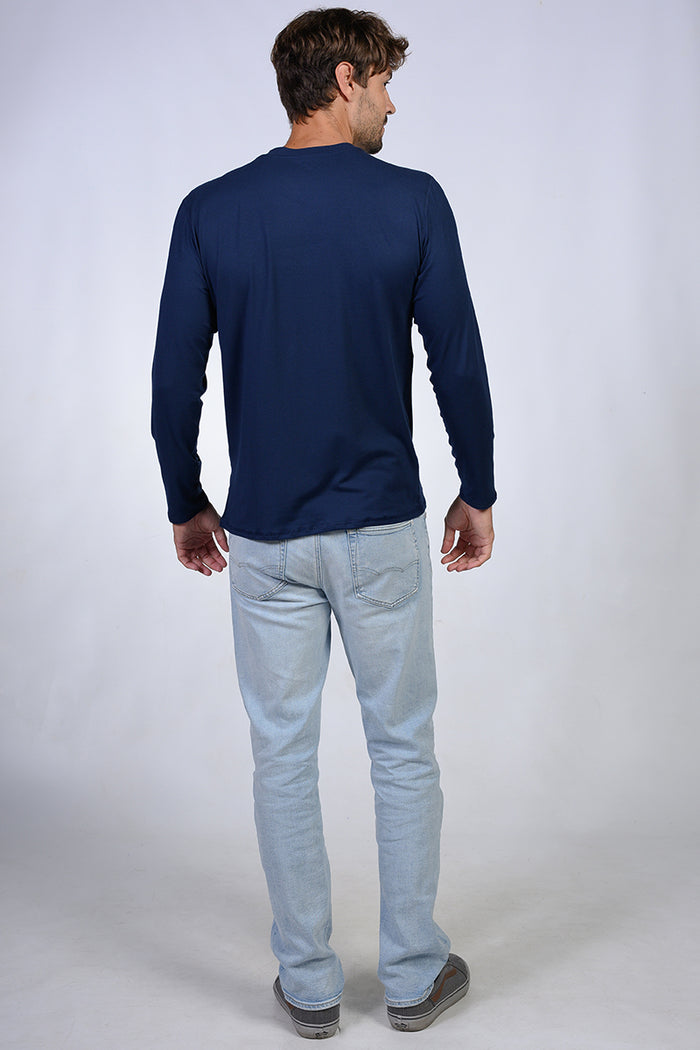 Men's Long Sleeve Crew Neck Shirt