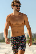 Men's Printed Swim Shorts