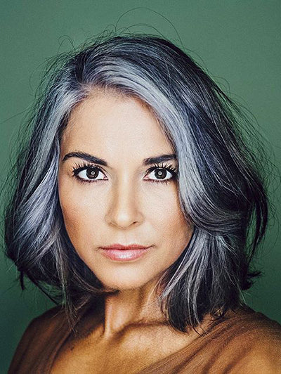Mixed Color Short Synthetic Wigs