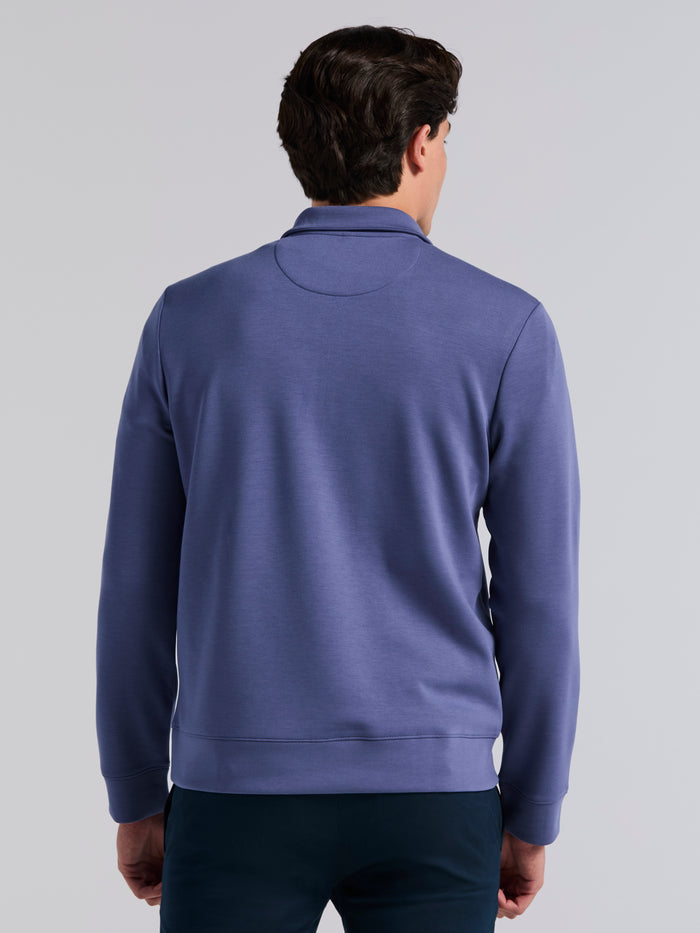 Neoprene Quarter Zip Long Sleeve Shirt (Coastal Fjord)