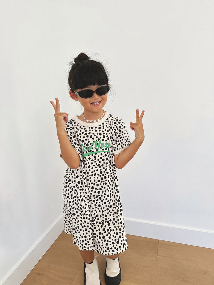 New York Wild Heart Dress - Sun Peony Coconut