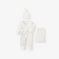 Organic Cotton Pointelle Layette 2 Pc Gift Set