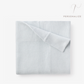 Pale Blue Sofia + Finn Knit Baby Blanket