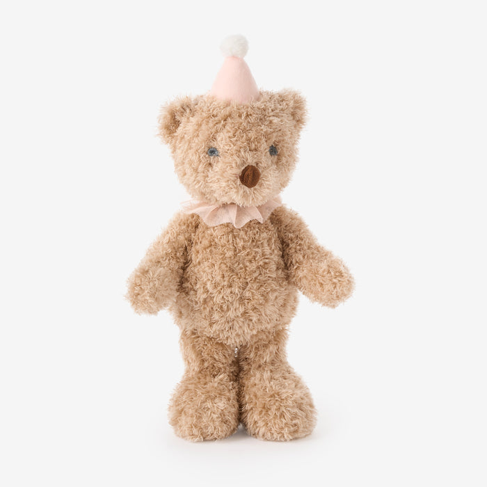 Pink Birthday Bear Plush Toy w/ Gift Box