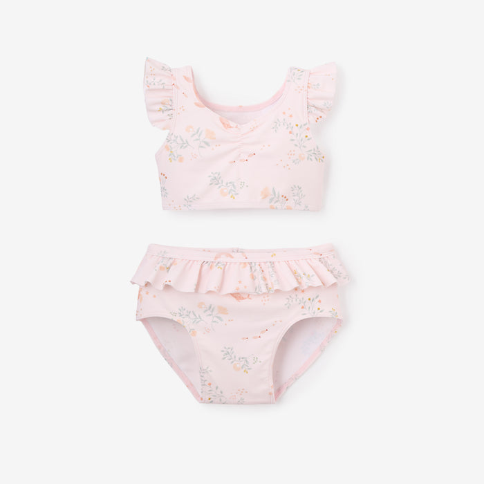 Pink Sea Magic Baby Ruffle Two-Piece Swimsuit