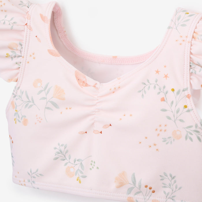 Pink Sea Magic Baby Ruffle Two-Piece Swimsuit