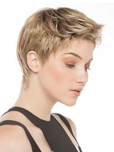Pixie Cut Short Hair with Layers Synthetic Wigs