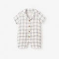 Plaid Organic Muslin Shortall