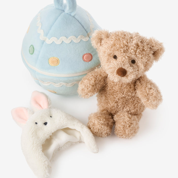 Plush Bear + Easter Egg Activity Toy