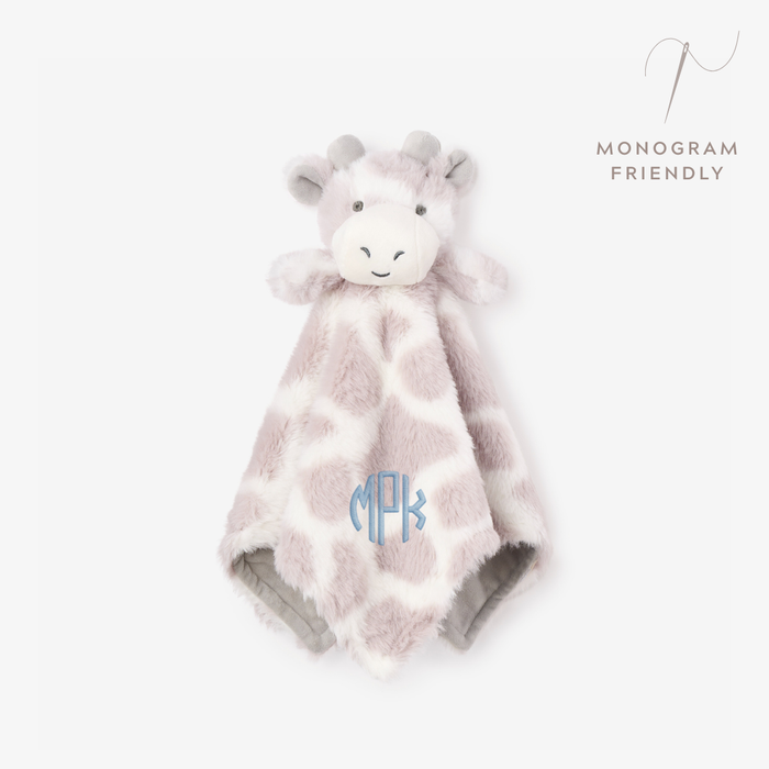 Plush Giraffe Baby Security Blanket