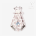 Plush Giraffe Baby Security Blanket