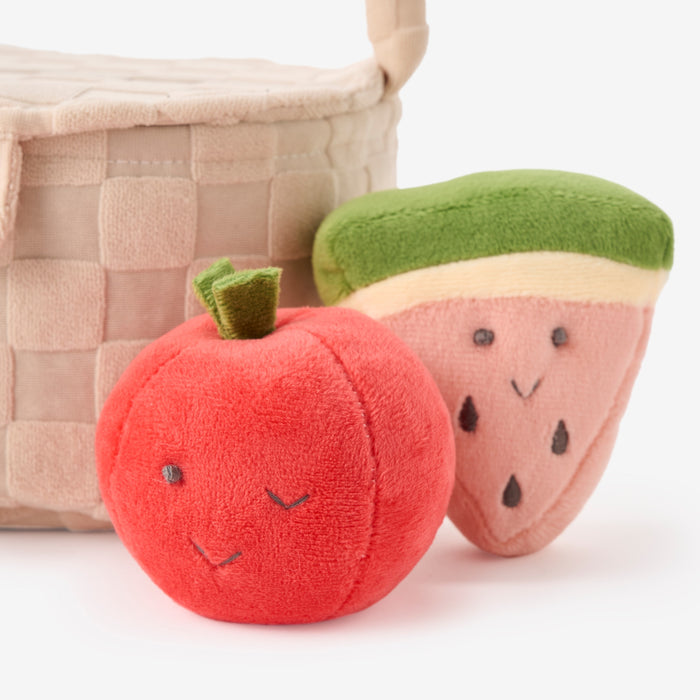 Plush Picnic Basket Activity Set
