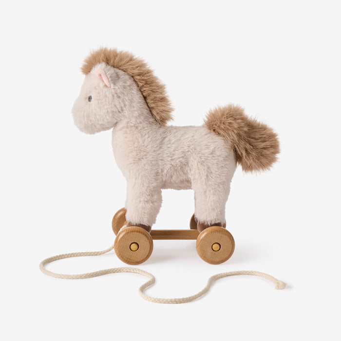 Plush Pony Pull Toy