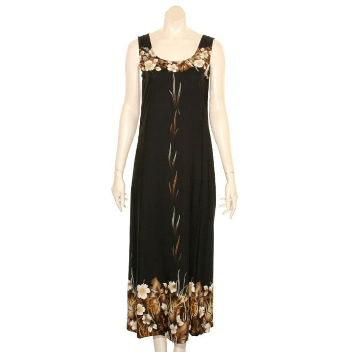 Poplin Border Column Dress