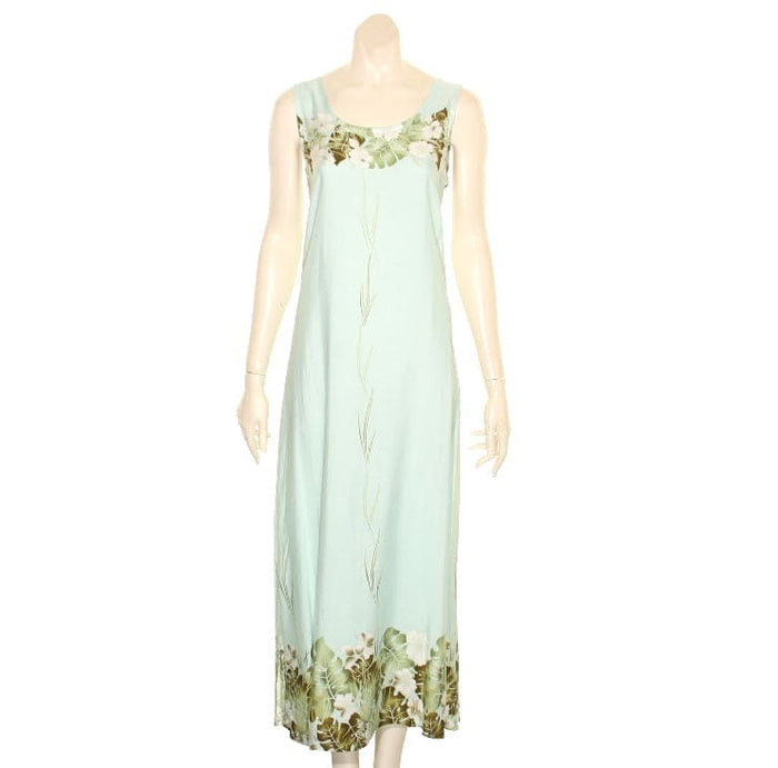 Poplin Border Column Dress