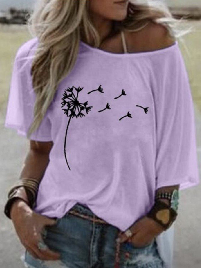 Printed Loose T-Shirt