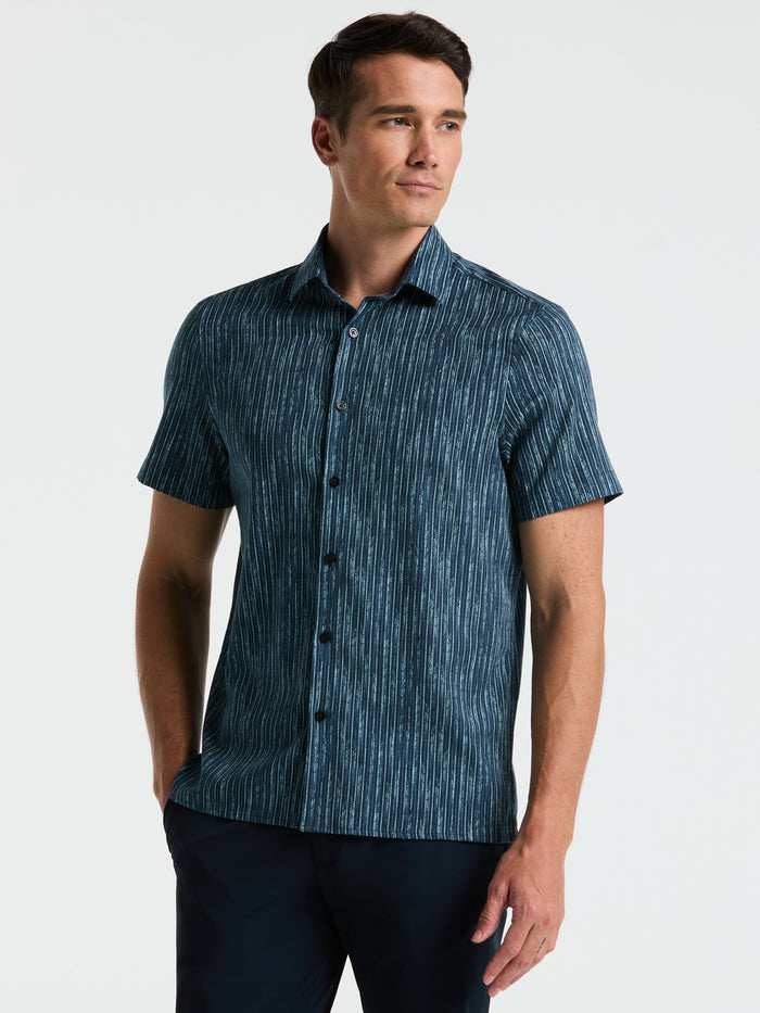 Striped Shirt (Blue Wing Teal)