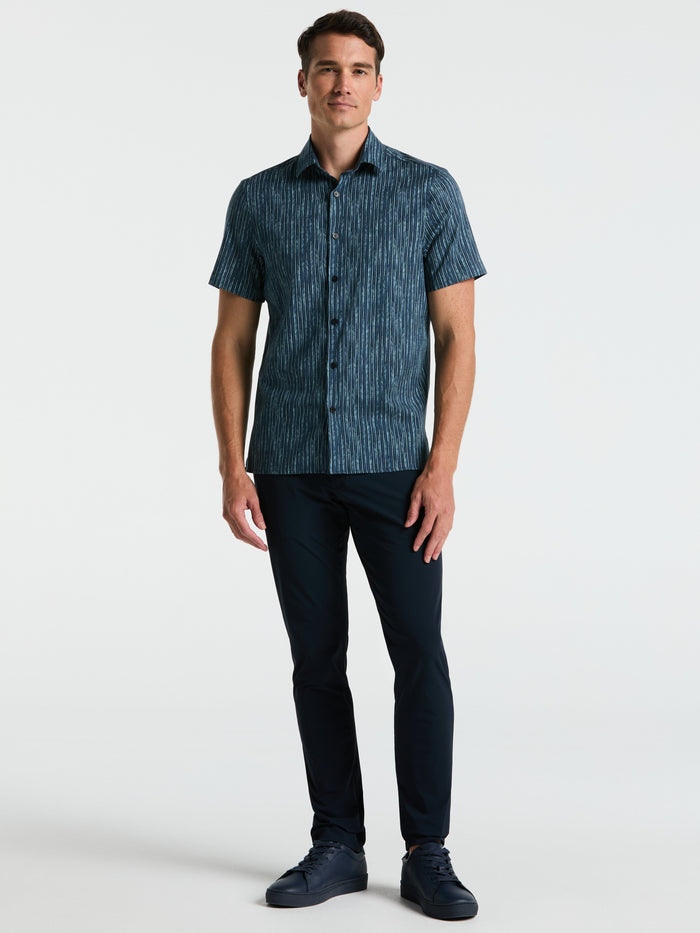Striped Shirt (Blue Wing Teal)