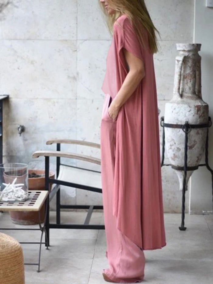 Simple Casual Loose Top Pants Coat Comfortable Soft Three-Piece Suit
