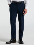 Slim Fit Seersucker Suit Pant (Navy)
