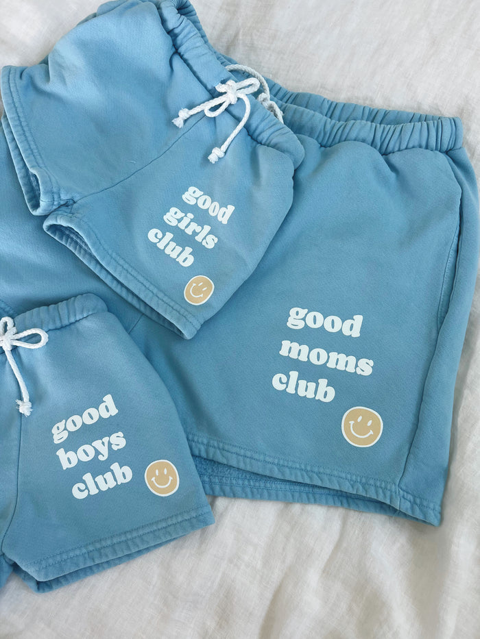 SMILEY GOOD BOYS CLUB SHORT - Sun Peony Coconut