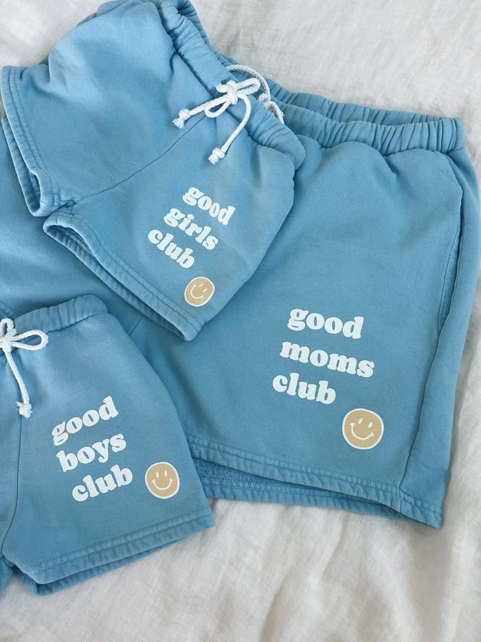 SMILEY GOOD GIRLS CLUB SHORT - Sun Peony Coconut