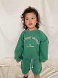SPC COLLEGE MINI SWEATSHIRT - Sun Peony Coconut