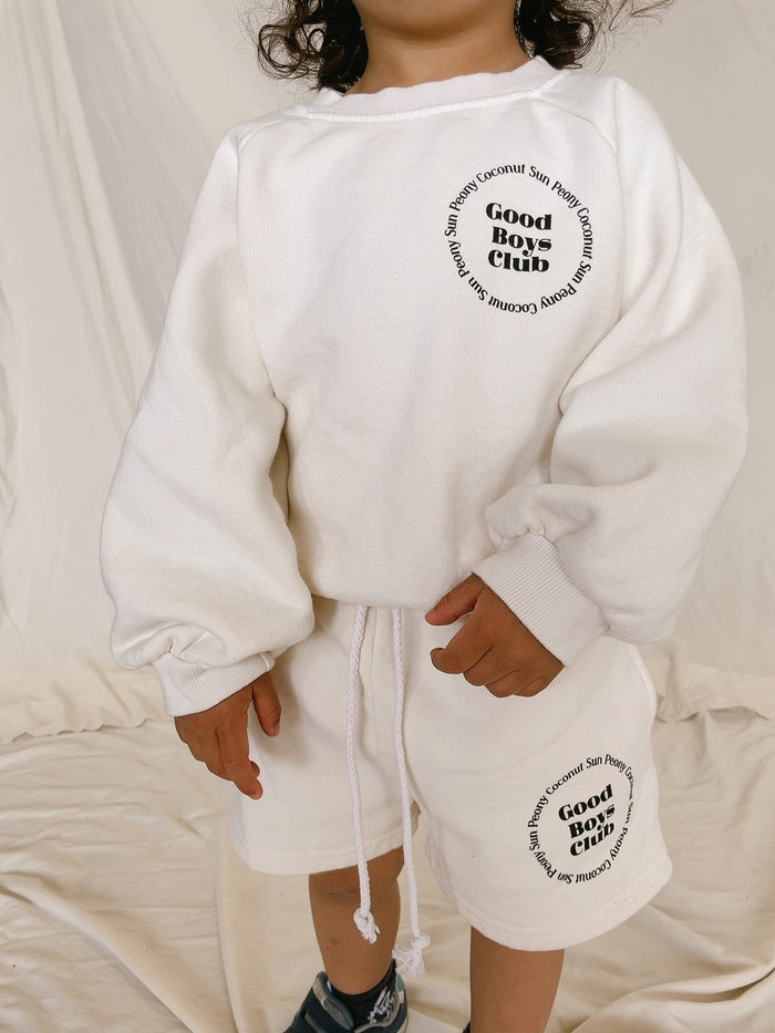 SPC GOOD BOYS CLUB SHORT - Sun Peony Coconut