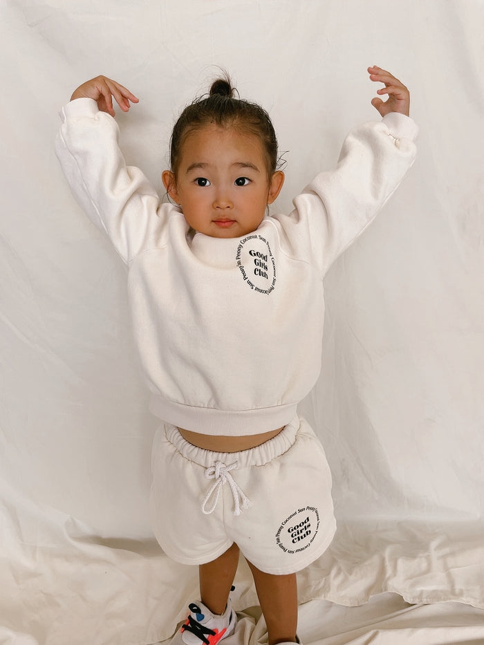 SPC GOOD GIRLS CLUB SHORT - Sun Peony Coconut