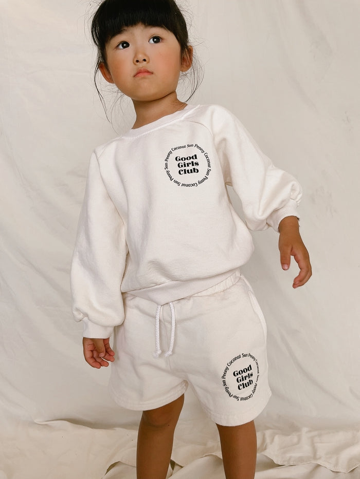 SPC GOOD GIRLS CLUB SHORT - Sun Peony Coconut