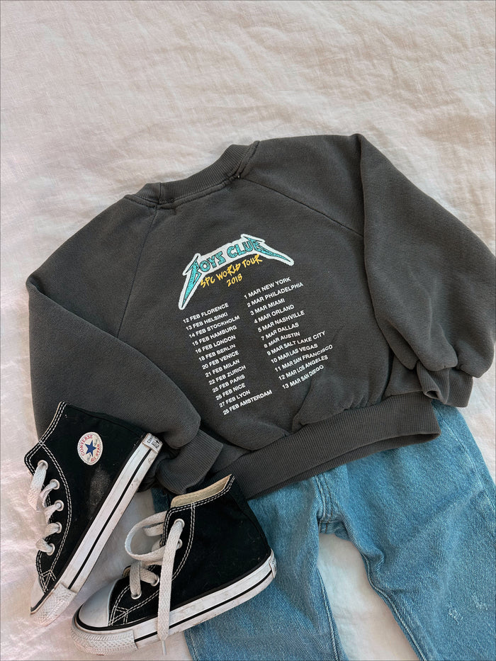 SPC World Tour Good Boys Club Sweatshirt - Sun Peony Coconut