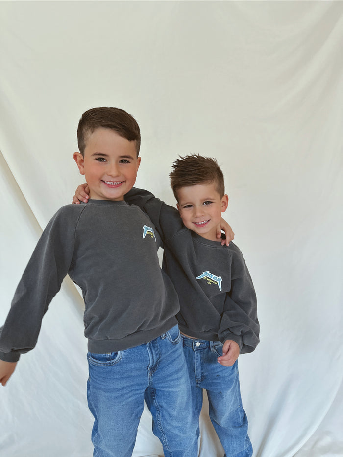 SPC World Tour Good Boys Club Sweatshirt - Sun Peony Coconut