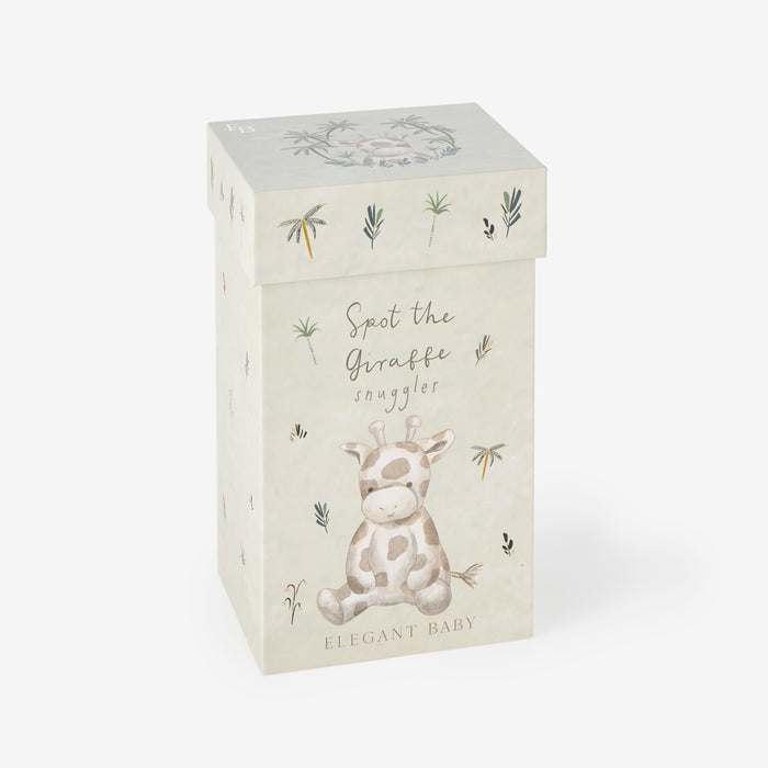 Spot the Giraffe Snuggler Plush Security Blanket w/ Gift Box