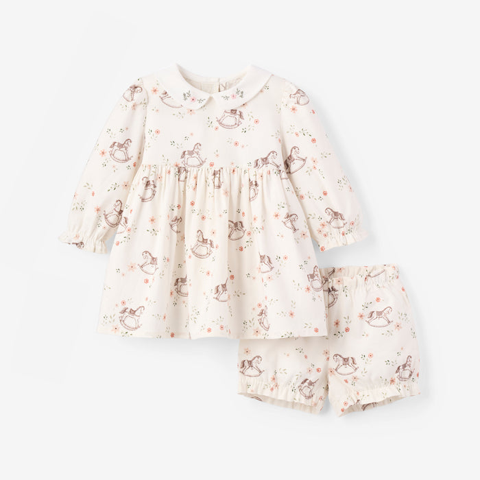 Stable Gardens Printed Dress