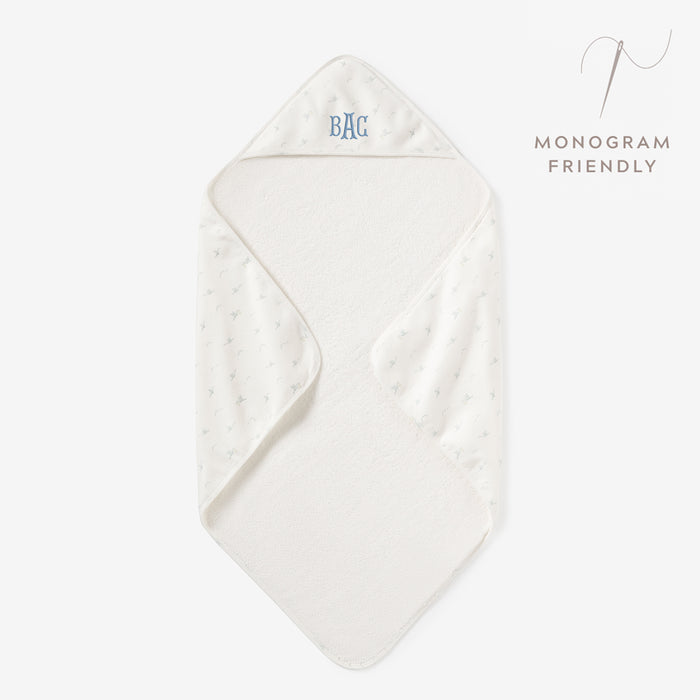 Stork Print Bath Wrap