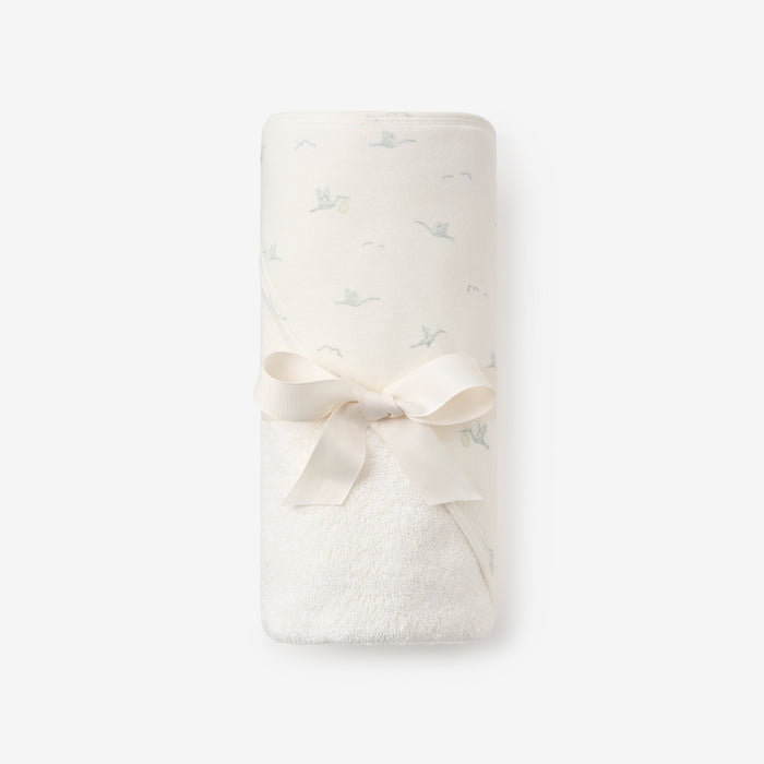 Stork Print Bath Wrap
