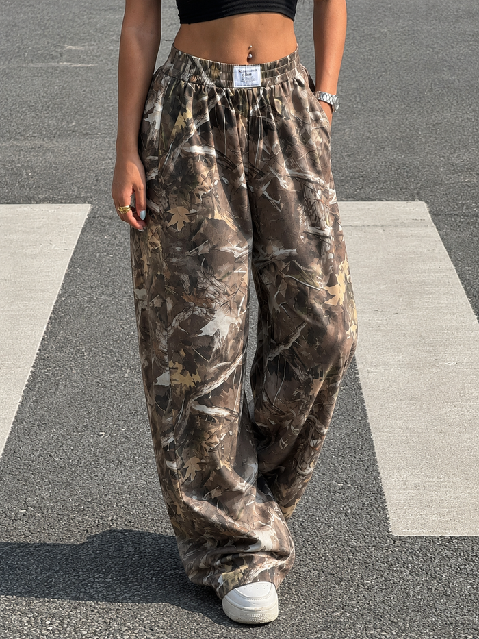 Tartan Plaid Wide Leg Palazzo Pants
