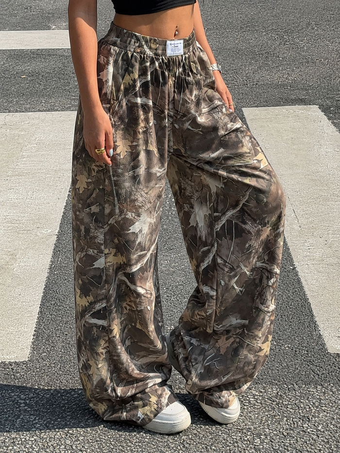 Tartan Plaid Wide Leg Palazzo Pants