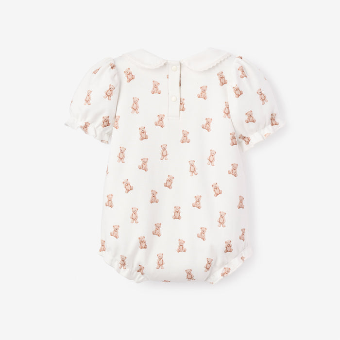 Teddy Bear Double Layered Collar Bubble