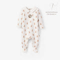 Teddy Bear Double Layered Collar Jumpsuit