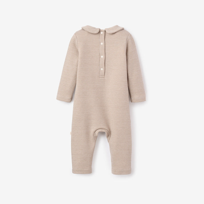 Teddy Bear Houndstooth Jumpsuit
