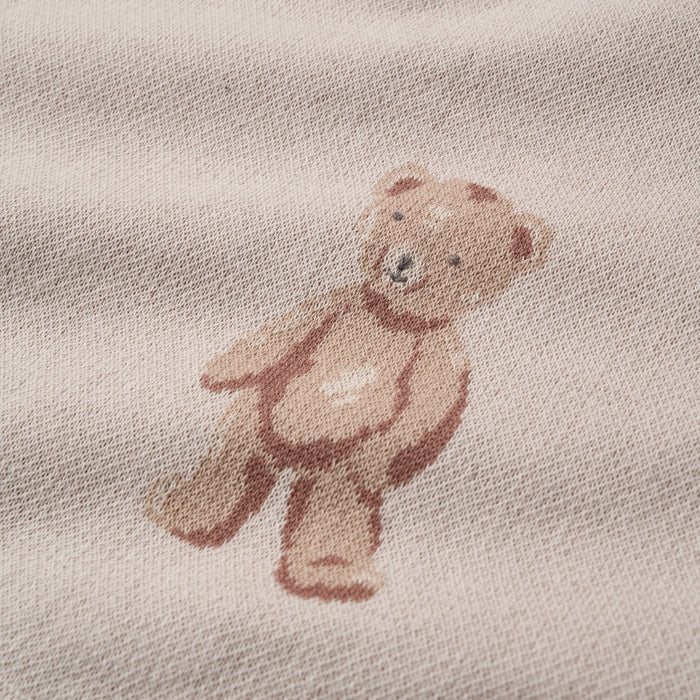 Teddy Bear Knit Baby Blanket