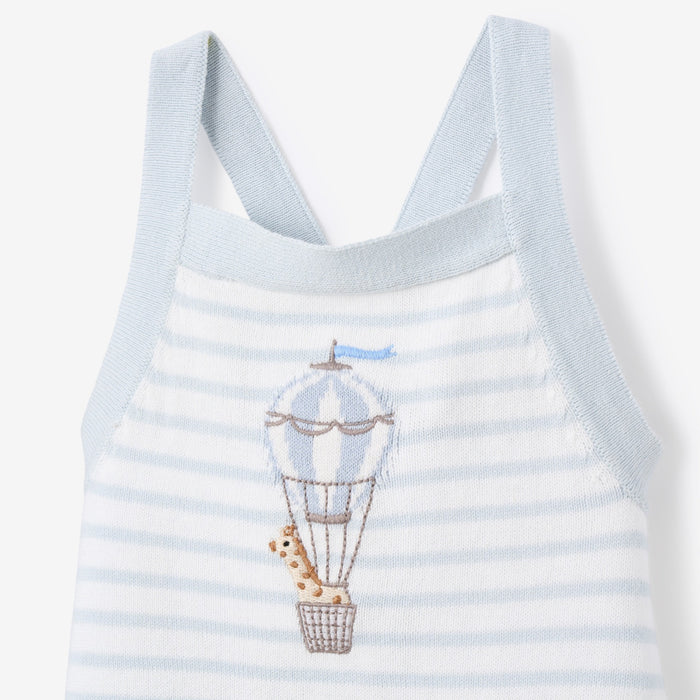 Up & Away Stripe Knit Overall
