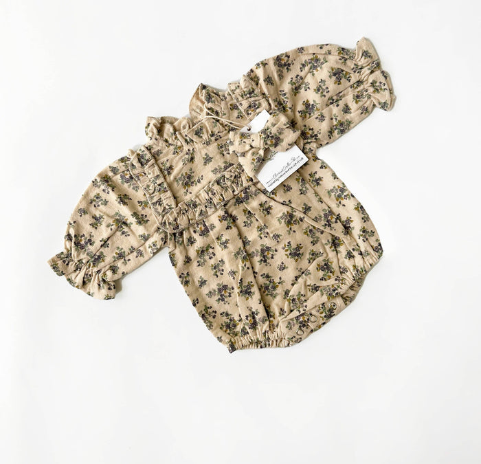 Viola Romper with Bow