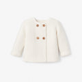 Whisper White Sofia + Finn Knit Baby Cardigan