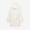 White 2-4T Terry Bath Robe