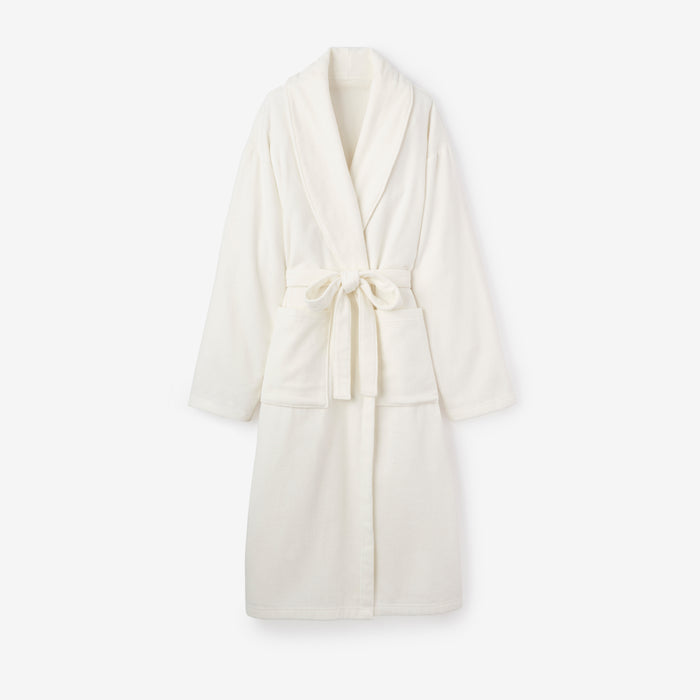 White Adult O/S Terry Bath Robe