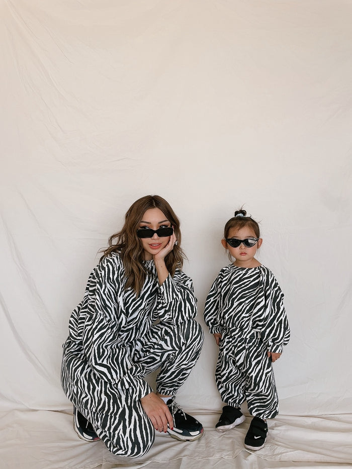 Wild Heart Kids Sweatpants - Sun Peony Coconut